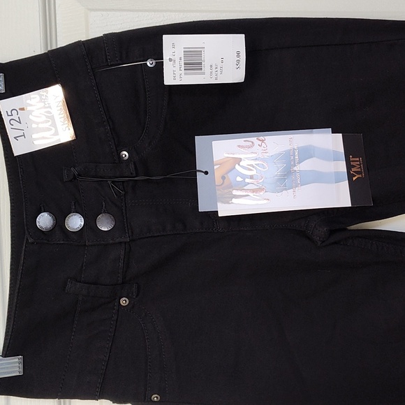 High rise black skinny jeans - Picture 1 of 6